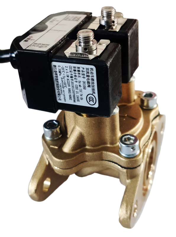 Dual Flow Solenoid Valve (6-point, flanged)