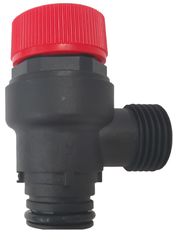 Polymer safety valve (G1/2 male thread customized)